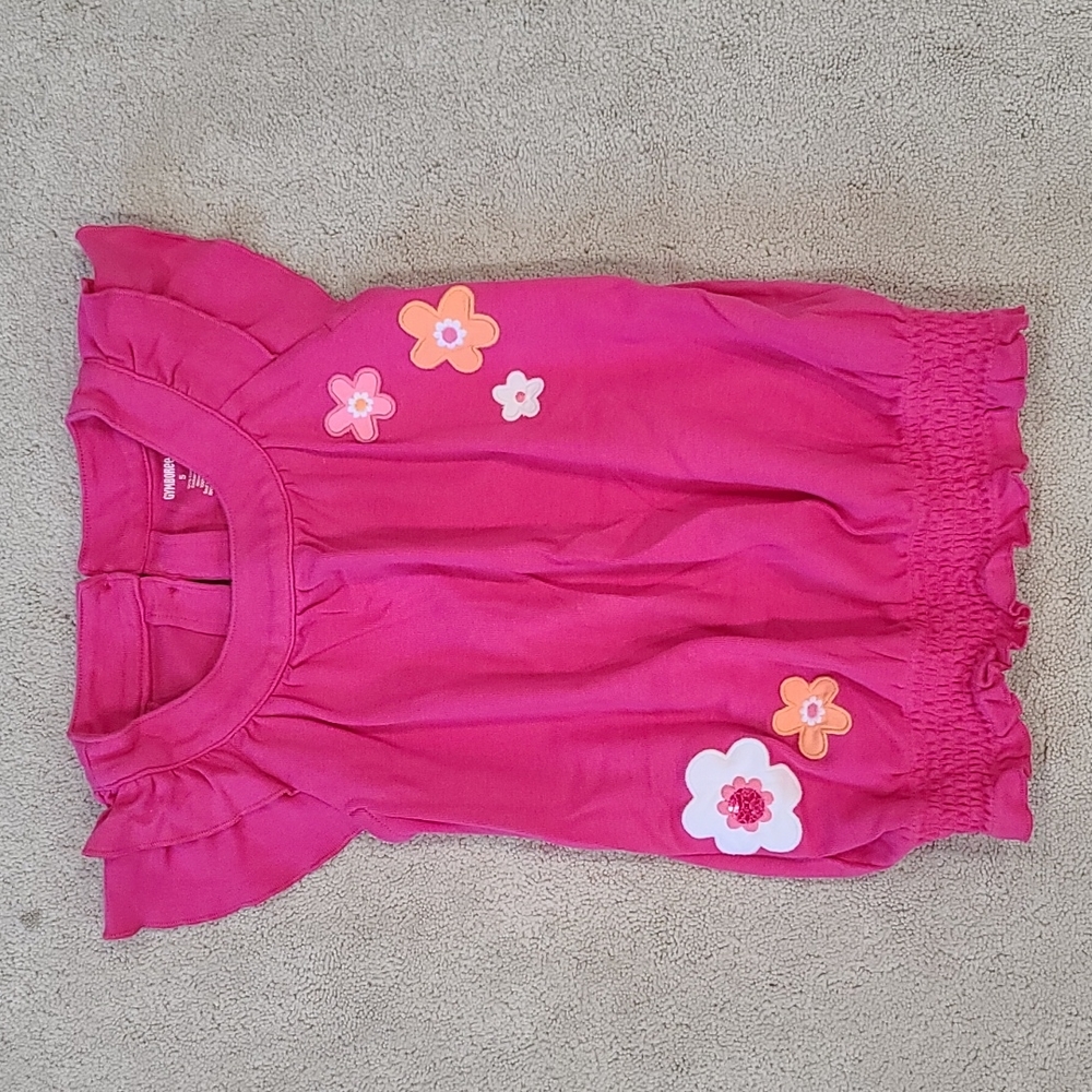 Gymboree Girls Flower Shirt Size 5